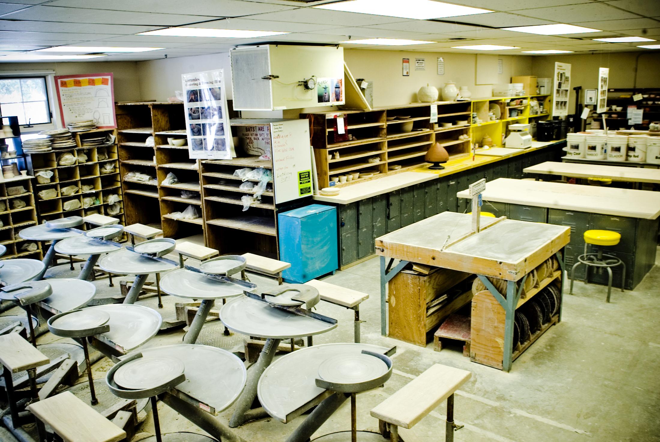 Ceramics Studio Campus Recreation