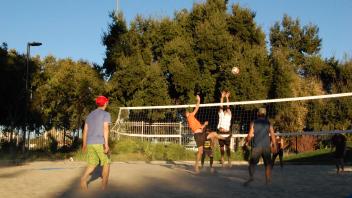 Game shot of Summer volleyball rec sports champs