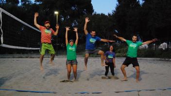  Game shot of Summer volleyball rec sports champs