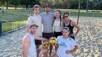 GSF Beach Volleyball winners