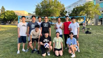 Open Grass Volleyball League winners