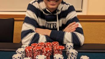 Poker Tournament winner