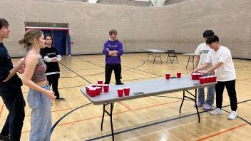 Water Pong Tournament winners