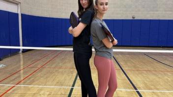 Women's Pickleball winners