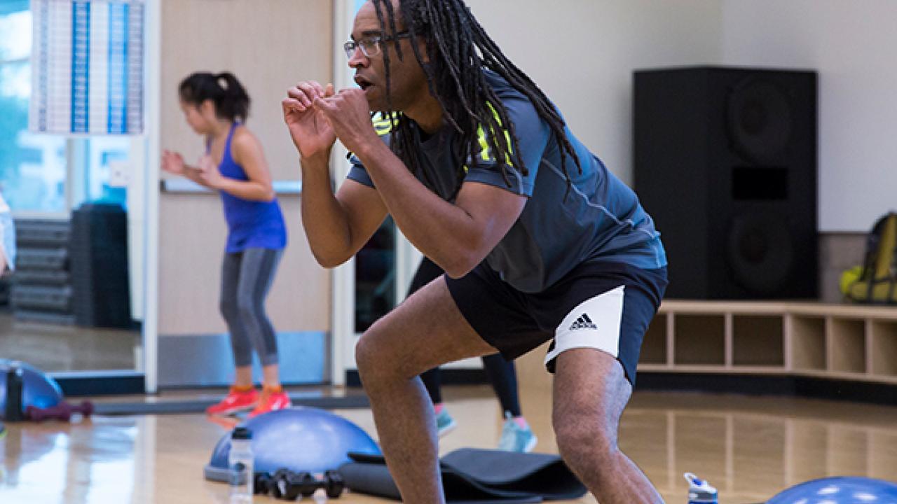 Group Zumba Exercise Class