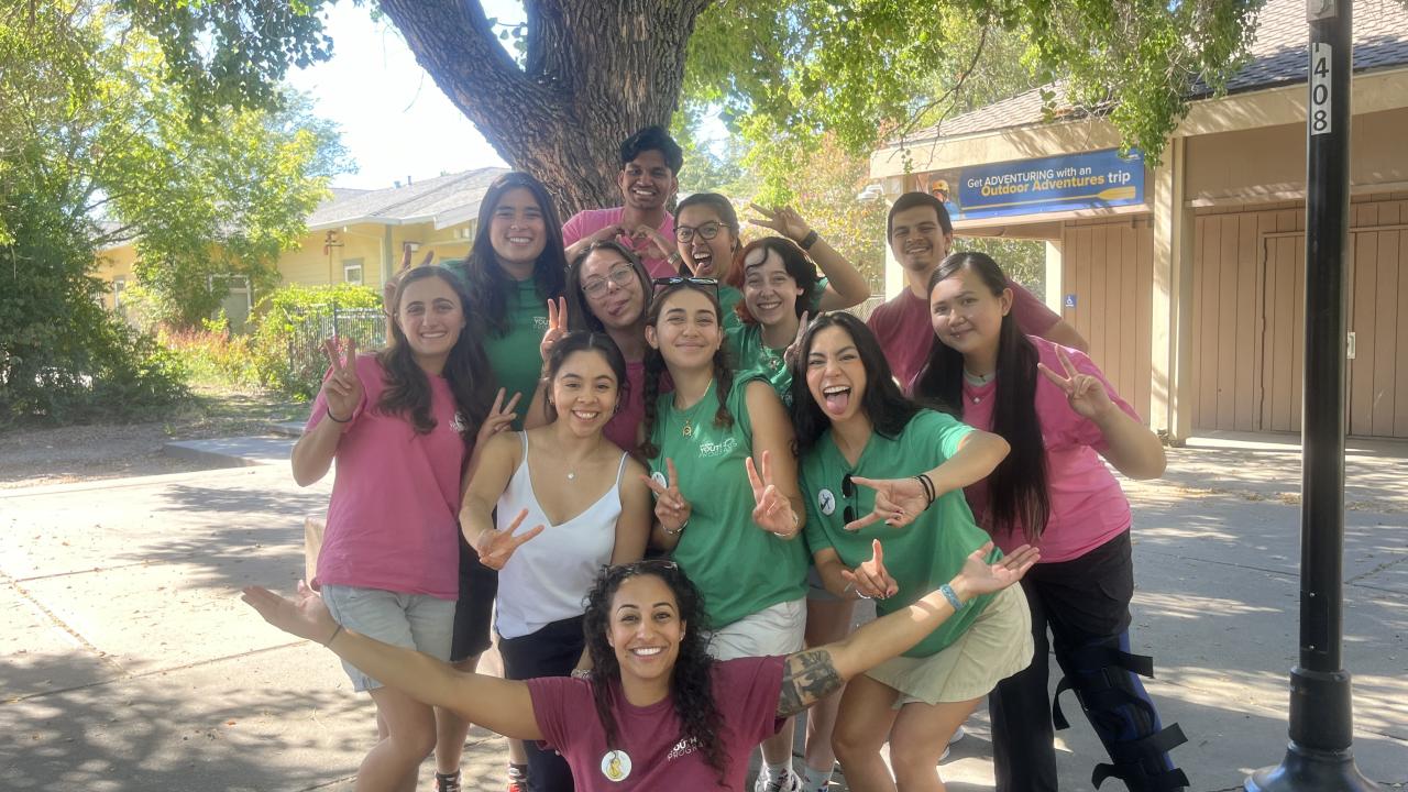 Youth Programs staff pose together