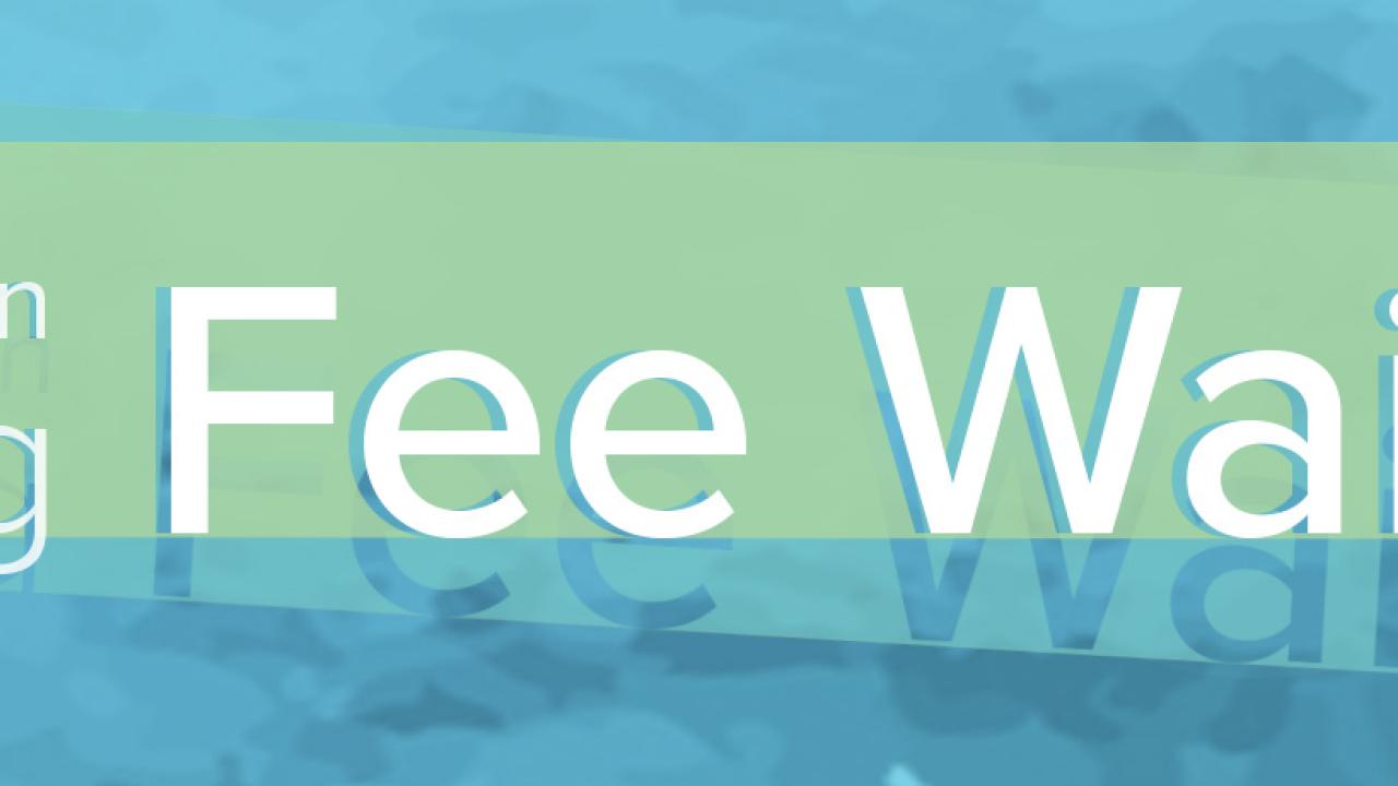 Fee Waiver | Campus Recreation