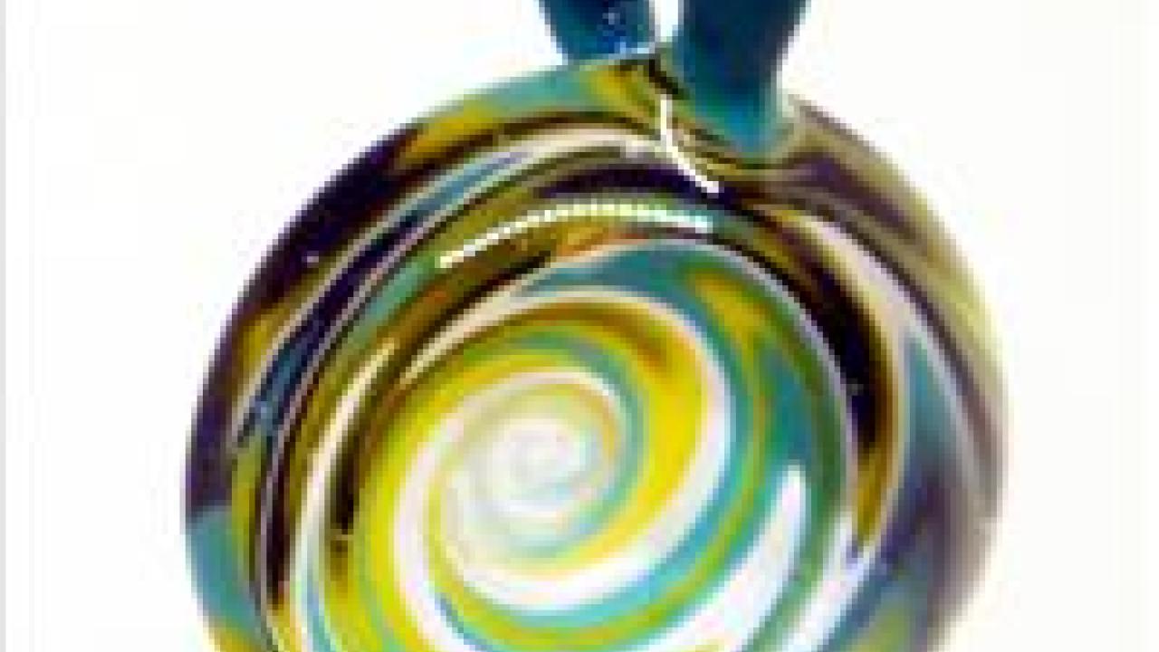 Glass pendant