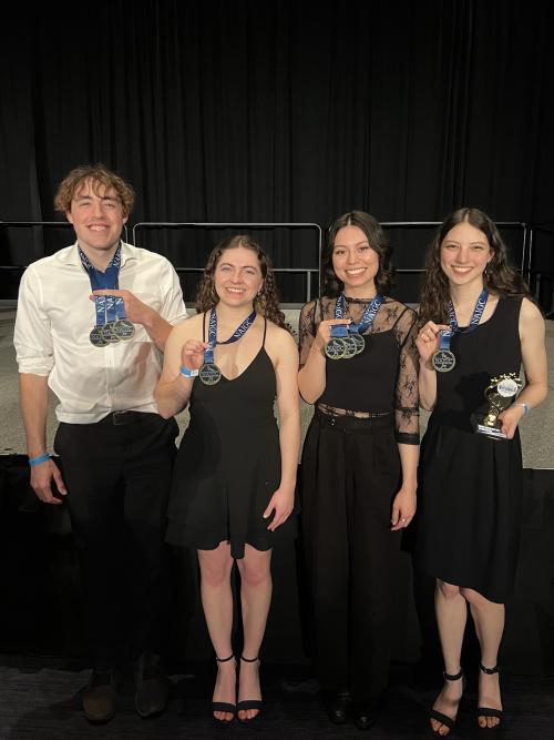Medalists team photo