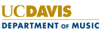 UC Davis Department of Music Logo