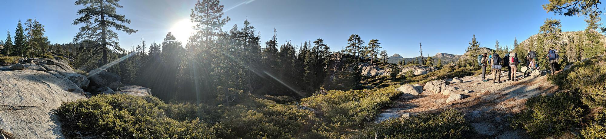 Backpacking trip with Outdoor Adventures