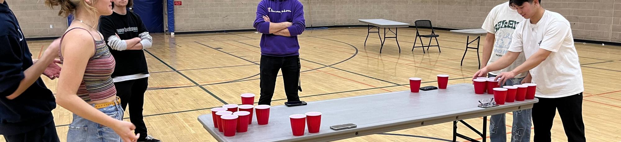 Water Pong Tournament winners